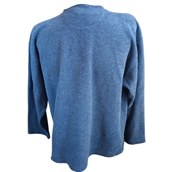 Vintage XL Men's Pullover Sweatshirt Fleece Time Square Sportswear Crewneck 90's - Picture 3 of 5